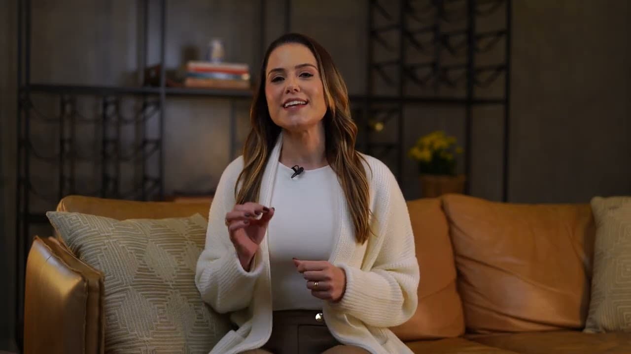 Talita Tozzo falando sobre saúde intestinal